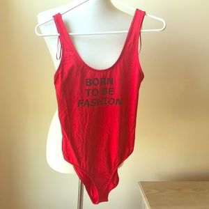 Tank unitard by Zara